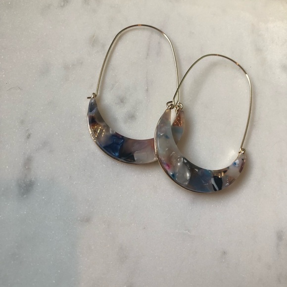 The Andie - Colorful Crescent Hoop! - Picture 3 of 6